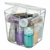Deflecto Stackable Caddy Organizer Containers, Small, Clear 29101CR